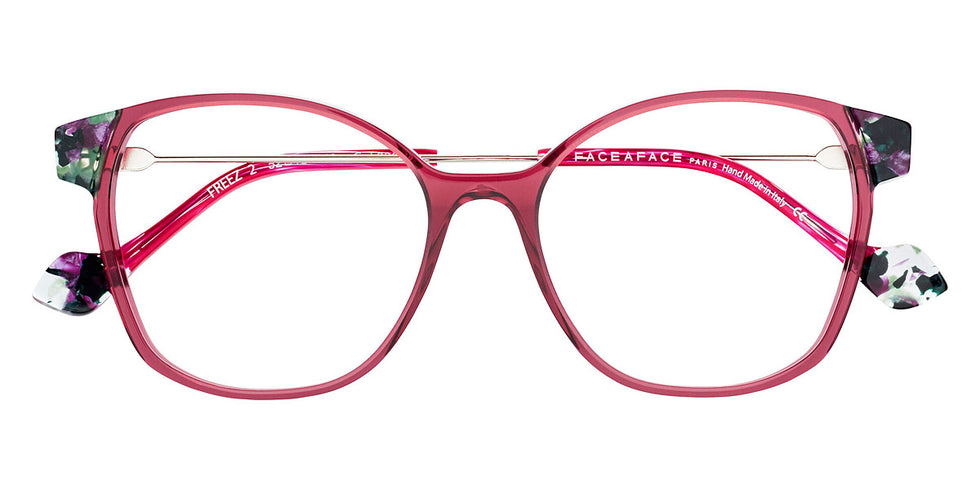 Face A Face® FREEZ 2 FAF FREEZ 2 0283 52 - Transparent Eggplant (0283) Eyeglasses