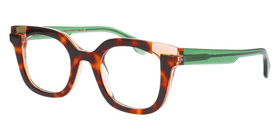 Face a Face® FRIDAY 1 FAF FRIDAY 1 1092 47 - Tortoise On Transparent Pink Eyeglasses