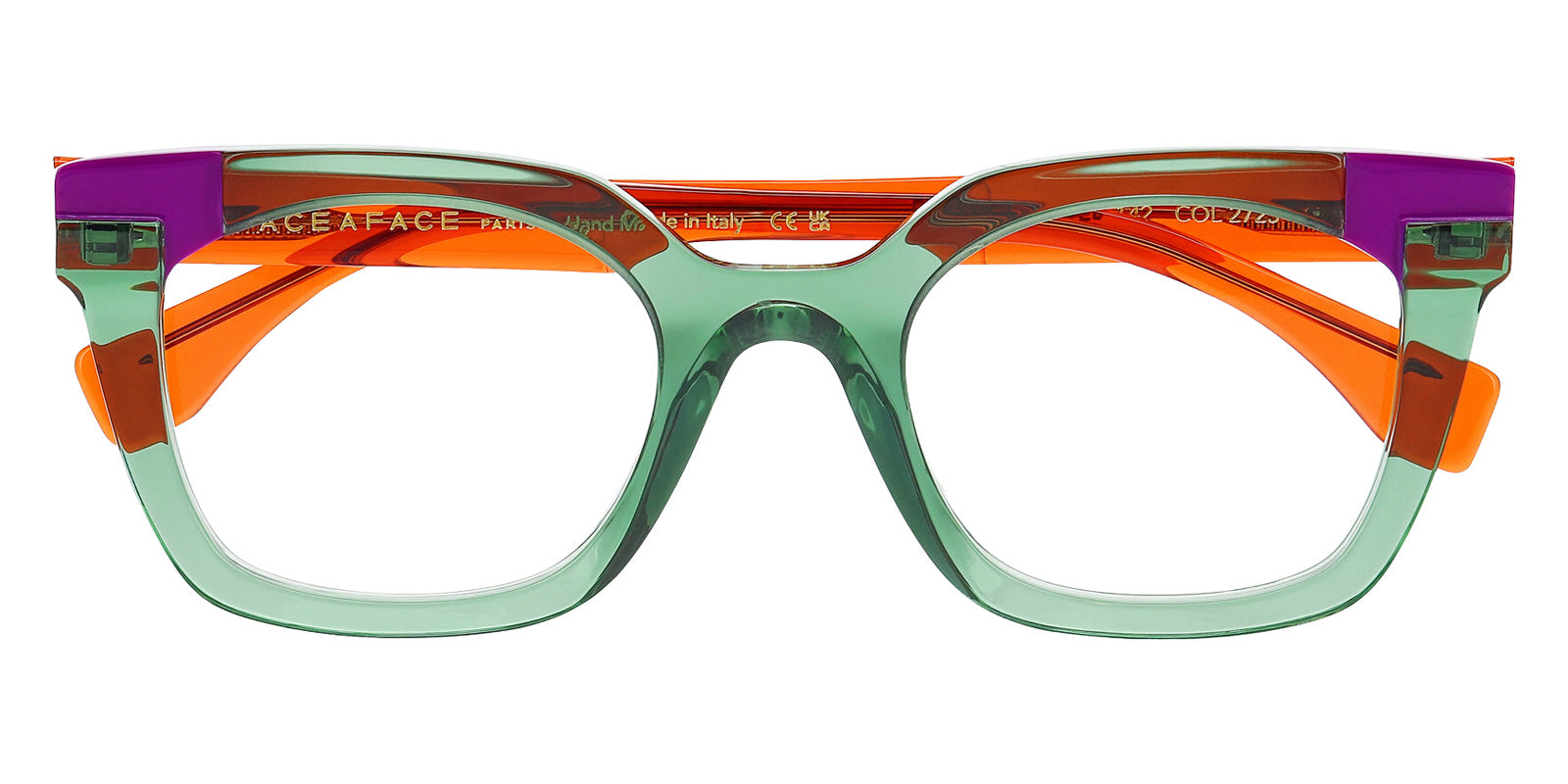 Face a Face® FRIDAY 2 FAF FRIDAY 2 2725 50 - Transparent Hunter Green Eyeglasses