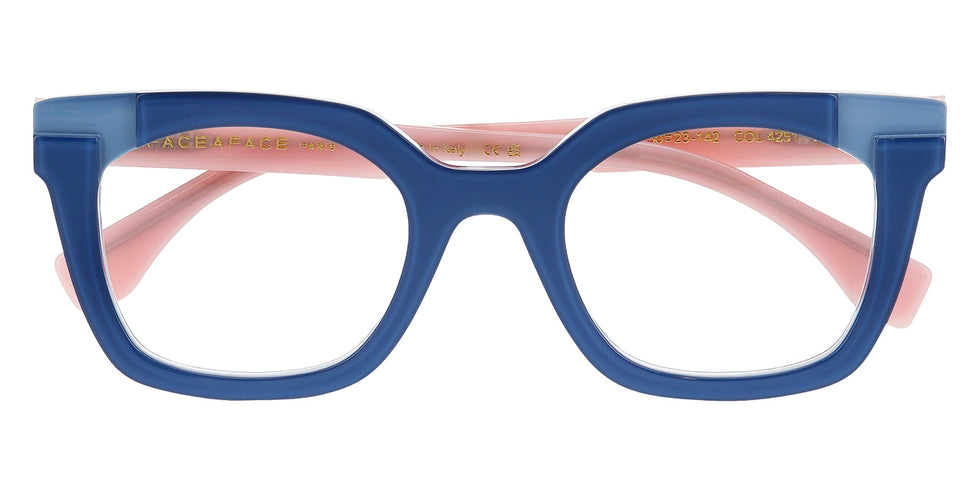Face a Face® FRIDAY 2 FAF FRIDAY 2 4251 50 - Solid Blue Grey On Cristal Blue Eyeglasses