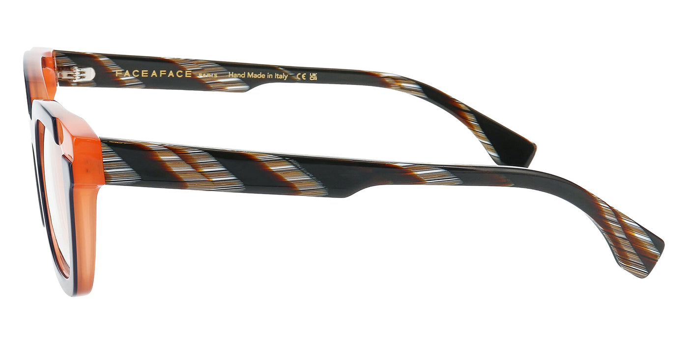 Face a Face® FRIDAY 3 FAF FRIDAY 3 1502 51 - Blue Purcpe Opaaque/Brown Eyeglasses
