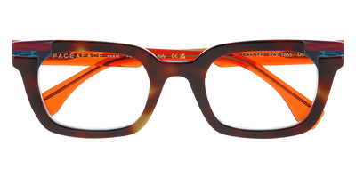 Face a Face® FRIDAY 3 FAF FRIDAY 3 1865 51 - Tortoise On Transparent Blue Eyeglasses