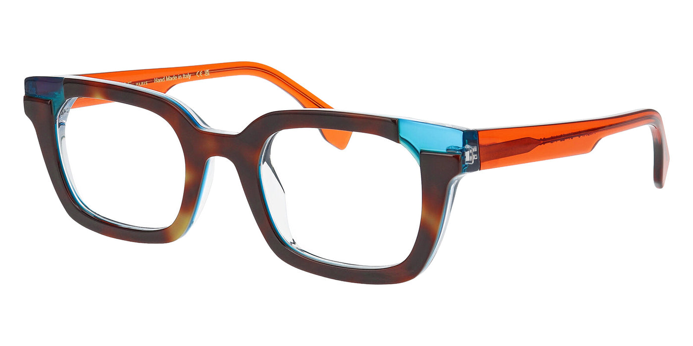 Face a Face® FRIDAY 3 FAF FRIDAY 3 1865 51 - Tortoise On Transparent Blue Eyeglasses