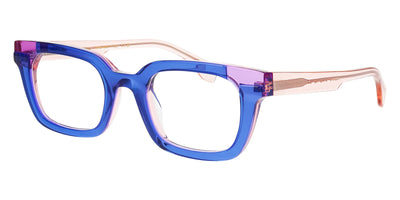 Face a Face® FRIDAY 3 FAF FRIDAY 3 1915 51 - Top Blue Violet Pink Transp Eyeglasses