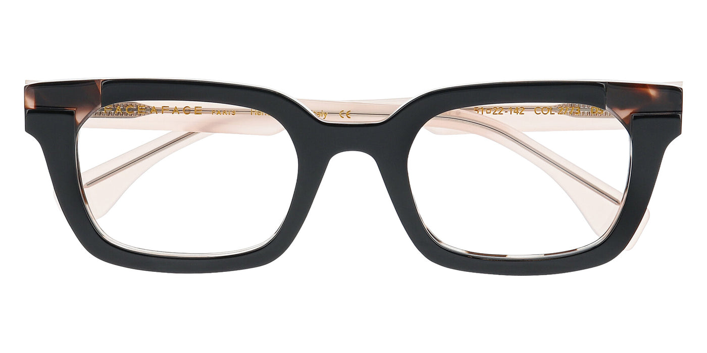 Face a Face® FRIDAY 3 FAF FRIDAY 3 2773 51 - Black On Congo Eyeglasses