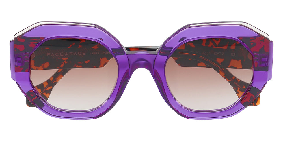Face a Face® FROST 1 Sunglasses - 1654 - TRANSPARENT TENDER PINK