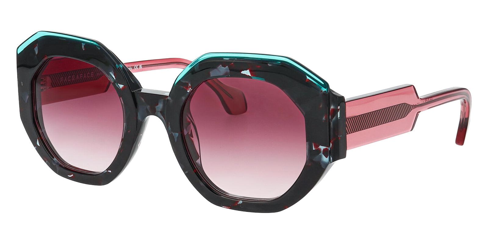 Face a Face® FROST 1 Sunglasses - 3316 - DIABOLO GREEN TRANSPARENT
