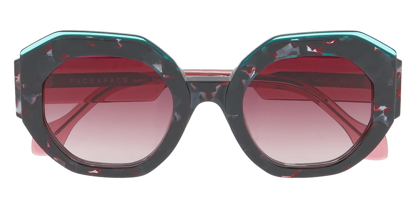 Face a Face® FROST 1 Sunglasses - 3316 - DIABOLO GREEN TRANSPARENT