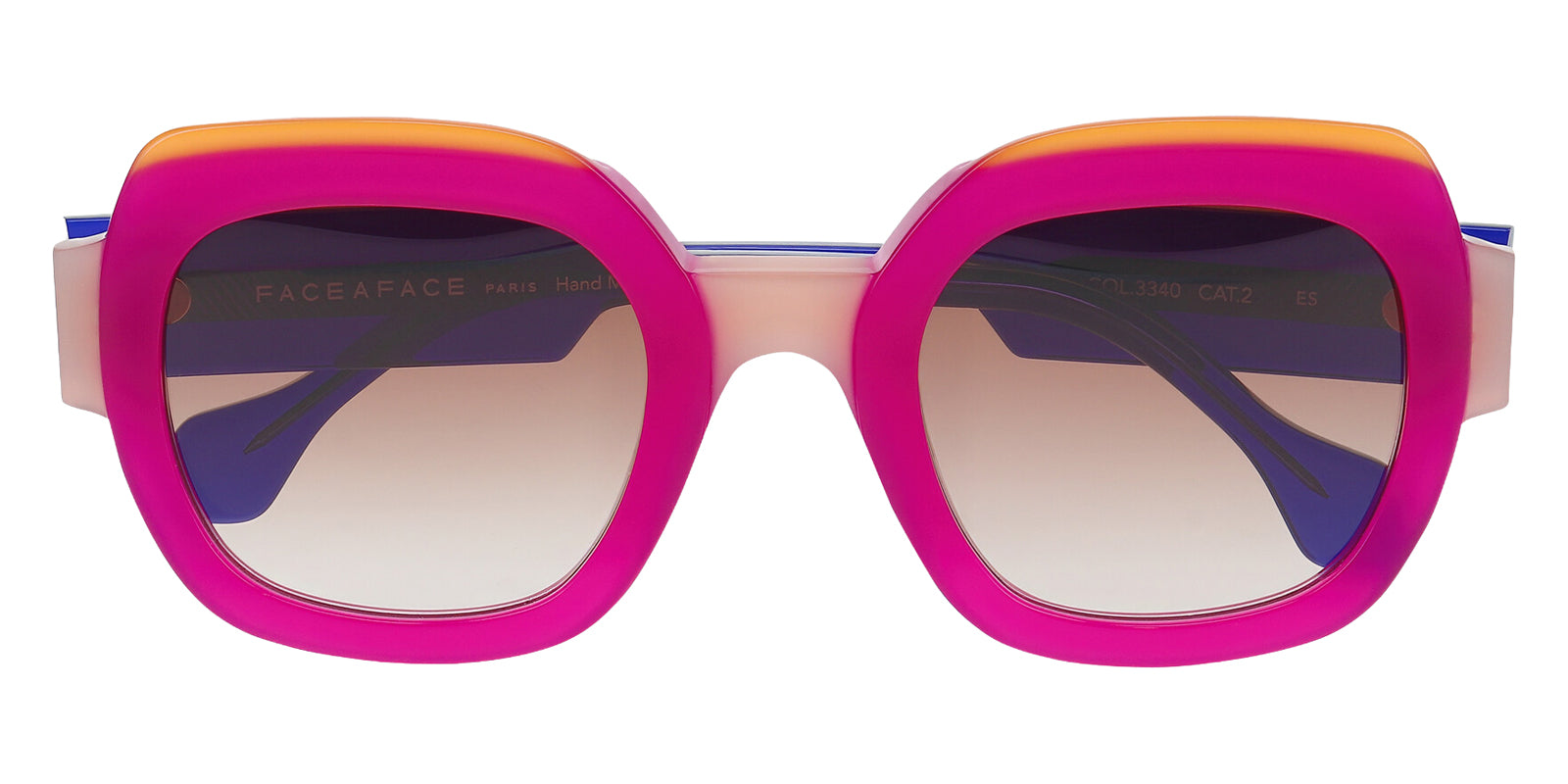 Face a Face® FROST 2 Sunglasses - 3340 - NEON ORANGE OPALESCENT
