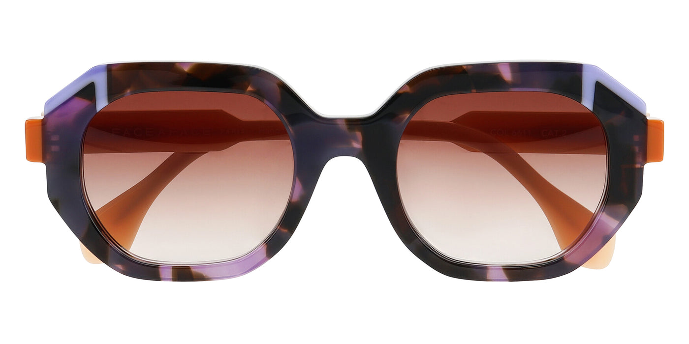 Face A Face® FUSED 1 FAF FUSED 1 6611 50 - Very Perry Tortoise (6611) Sunglasses