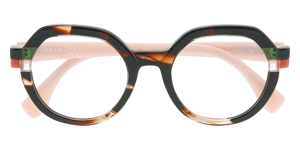 Face a Face® FUTUR 1 FAF FUTUR 1 4861 49 - Havana Storm Tortoise  Eyeglasses