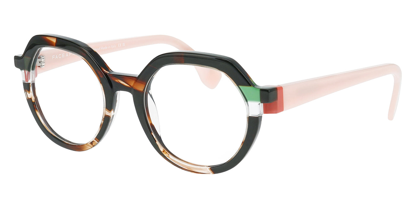 Face a Face® FUTUR 1 FAF FUTUR 1 4861 49 - Havana Storm Tortoise  Eyeglasses