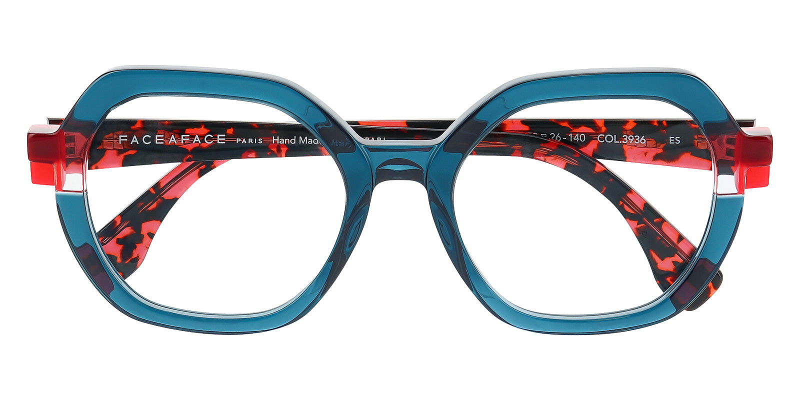 Face a Face® FUTUR 2 FAF FUTUR 2 3936 52 - Grey Petrol Transparent  Eyeglasses