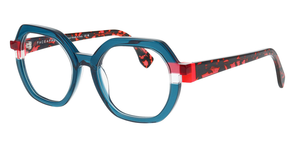 Face a Face® FUTUR 2 FAF FUTUR 2 3936 52 - Grey Petrol Transparent  Eyeglasses