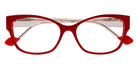 Face A Face® GEMMA 2 FAF GEMMA 2 2216 55 - Red Transparent/Flash Red (2216) Eyeglasses