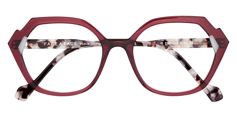Face A Face® GIPSE 2 FAF GIPSE 2 0283 52 - Transparent Eggplant (0283) Eyeglasses