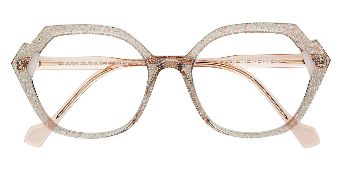 Face A Face® GIPSE 2 FAF GIPSE 2 3506 52 - Transparent Brown Flakes and Crystal (3506) Eyeglasses
