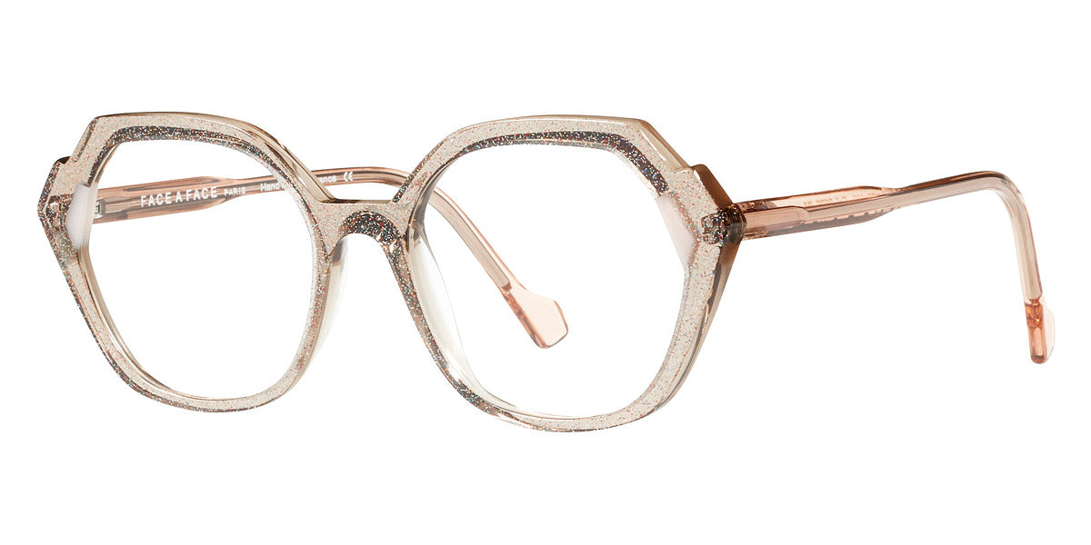 Face A Face® GIPSE 2 FAF GIPSE 2 3506 52 - Transparent Brown Flakes and Crystal (3506) Eyeglasses