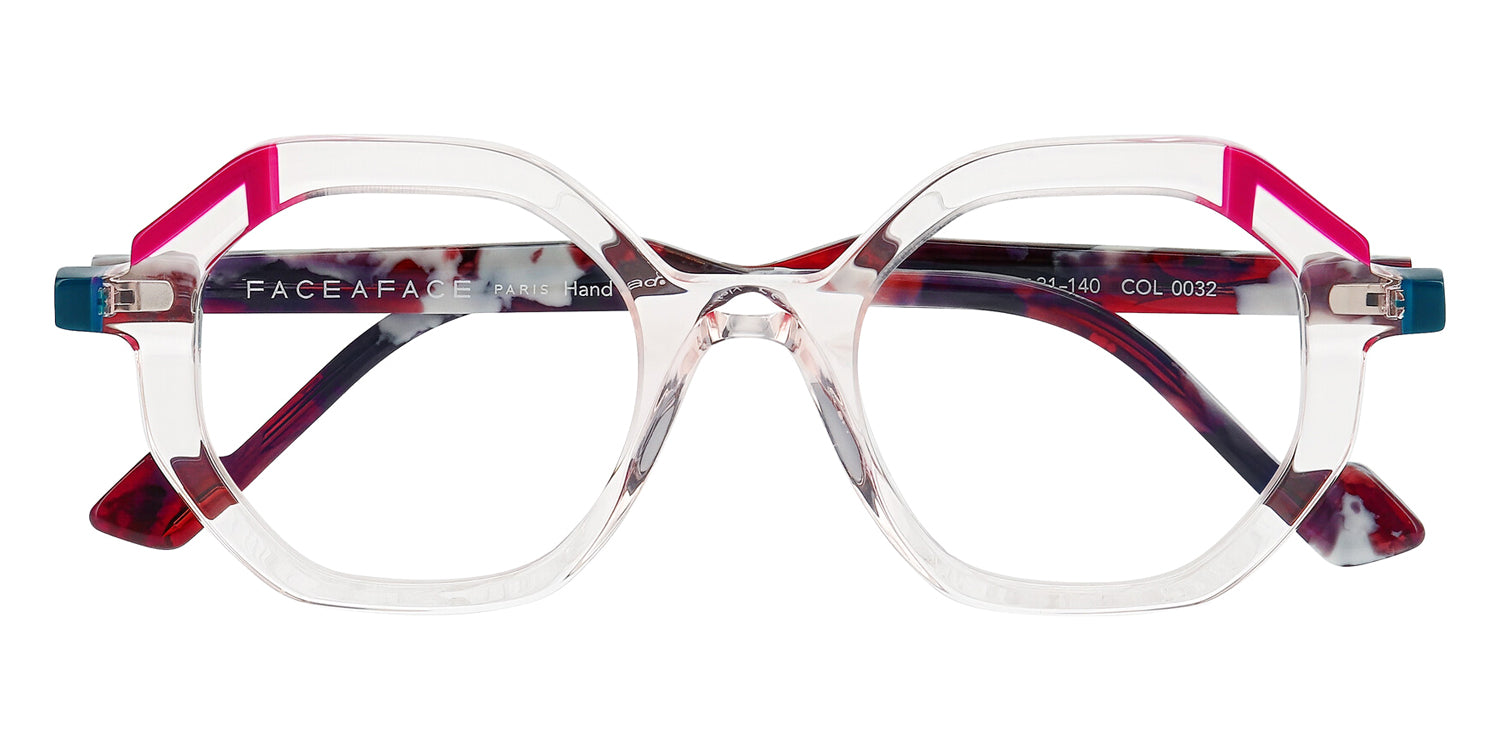 Face A Face® GLIMPS 1 FAF GLIMPS 1 0032 46 - Mandarin Crystal (32) Eyeglasses