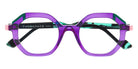 Face A Face® GLIMPS 1 FAF GLIMPS 1 2170 46 - Violet Light Transparent (2170) Eyeglasses