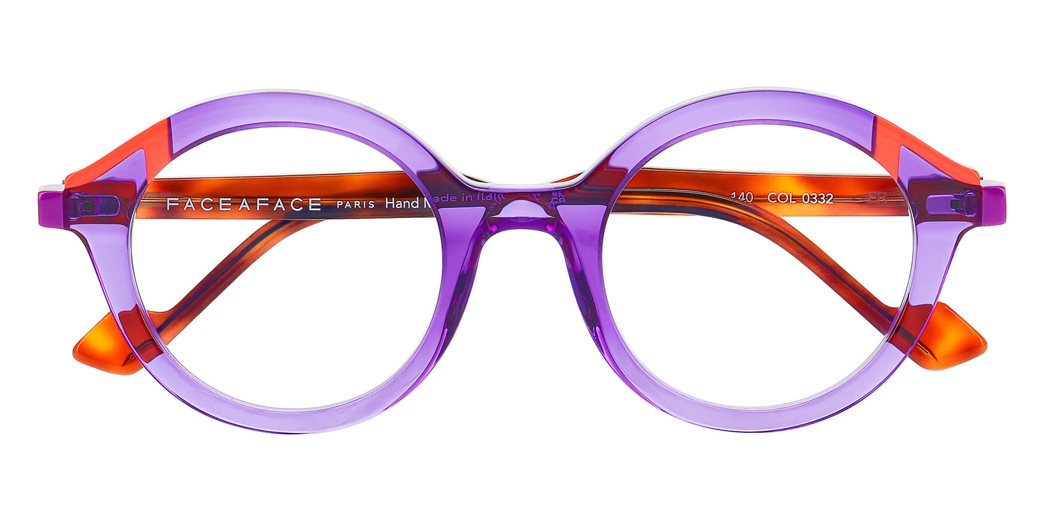 Face A Face® GLIMPS 2 FAF GLIMPS 2 0332 47 - Transparent Amethyst (332) Eyeglasses