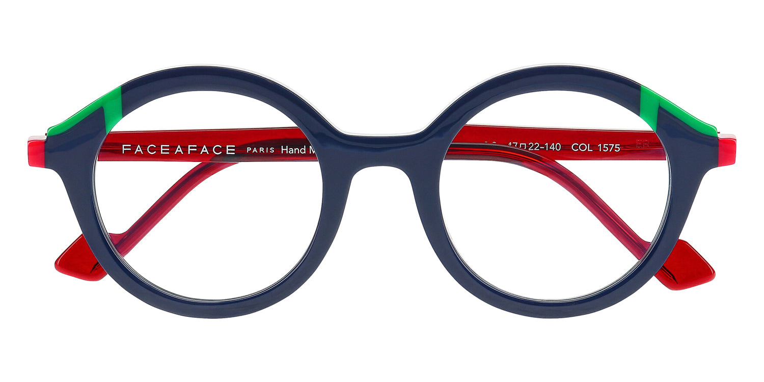 Face A Face® GLIMPS 2 FAF GLIMPS 2 1575 47 - Blue Purple Opaque (1575) Eyeglasses