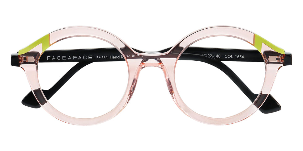 Face A Face® GLIMPS 2 FAF GLIMPS 2 1654 47 - Transparent Tender Pink (1654) Eyeglasses