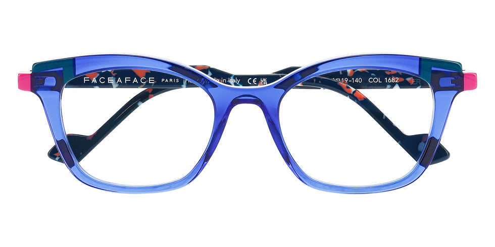 Face A Face® GLIMPS 3 FAF GLIMPS 3 1682 51 - Ultra Blue Transparent (1682) Eyeglasses