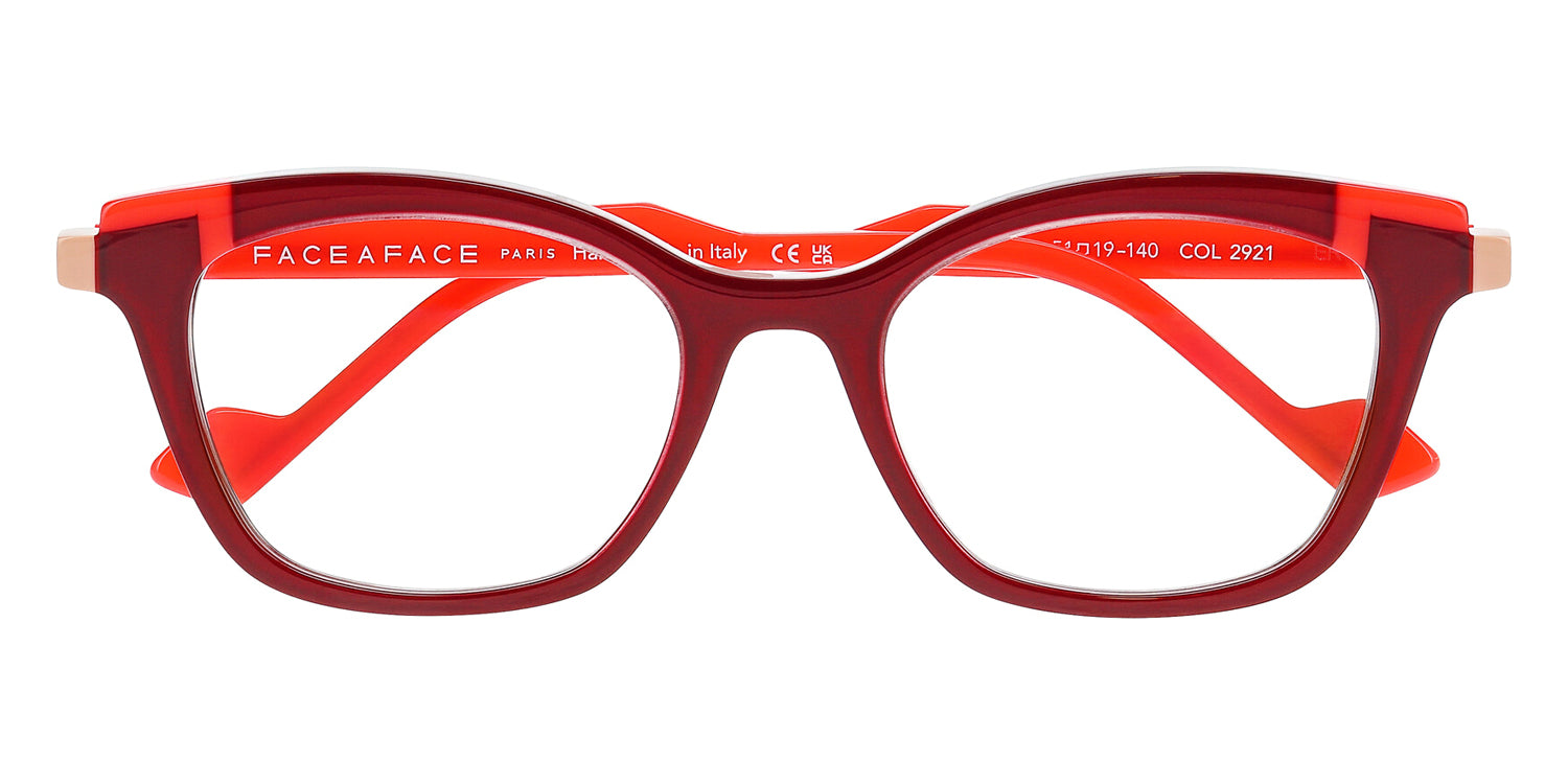 Face A Face® GLIMPS 3 FAF GLIMPS 3 2921 51 - Bordeau Crystal Top (2921) Eyeglasses