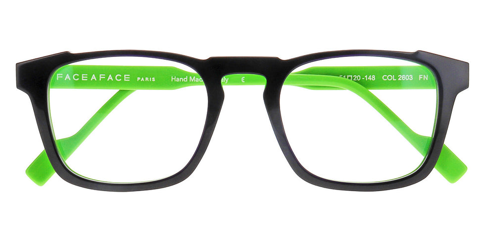 Face A Face® GOTHAM 2 FAF GOTHAM 2 2603 51 - Blue Ink to Green Fluo (2603) Eyeglasses