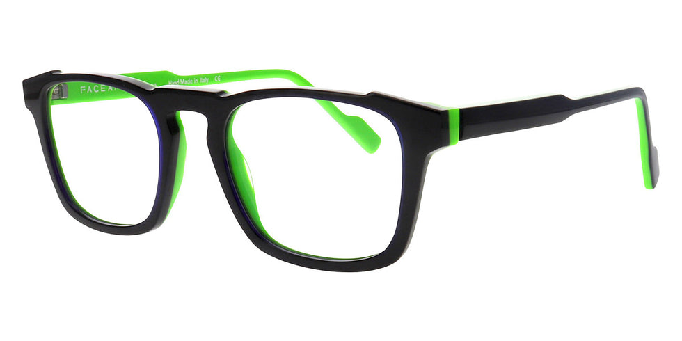 Face A Face® GOTHAM 2 FAF GOTHAM 2 2603 51 - Blue Ink to Green Fluo (2603) Eyeglasses