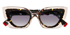 Face A Face® HALOS 1 FAF HALOS 1 2056 47 - Spotted Tortoise (2056) Sunglasses