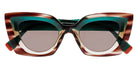 Face A Face® HALOS 1 FAF HALOS 1 4174 47 - Gradient Green Smoked Glass (4174) Sunglasses