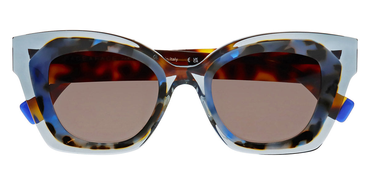 Face A Face® HALOS 2 FAF HALOS 2 6591 50 - Blue Opale Tortoise (6591) Sunglasses