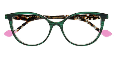 Face A Face® HANNA 2 FAF HANNA 2 1107 52 - Transparent Striped Dark Green (1107) Eyeglasses