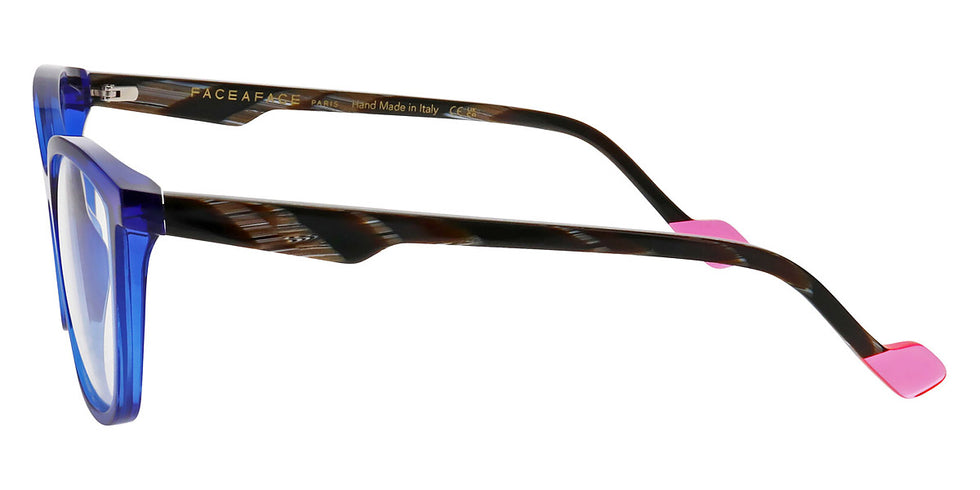 Face A Face® HANNA 3 FAF HANNA 3 1682 54 - Ultra Blue Transparent (1682) Eyeglasses