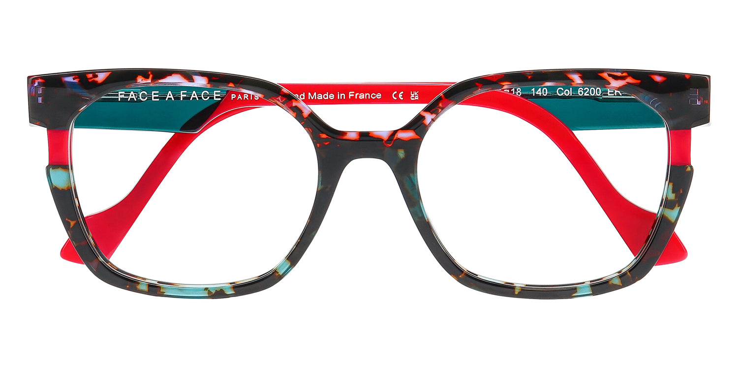 Face A Face® HAORI 3 FAF HAORI 3 6200 52 - Tortoise Duo Mave (6200) Eyeglasses