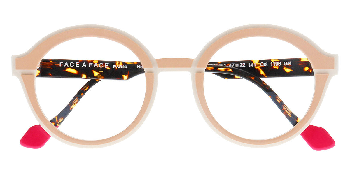 Face A Face® HOLLOW 1 FAF HOLLOW 1 1196 47 - Nude and Ivory (1196) Eyeglasses