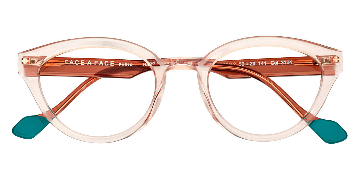 Face A Face® HOLLOW 2 FAF HOLLOW 2 3164 50 - Transparent Nude Pink (3164) Eyeglasses