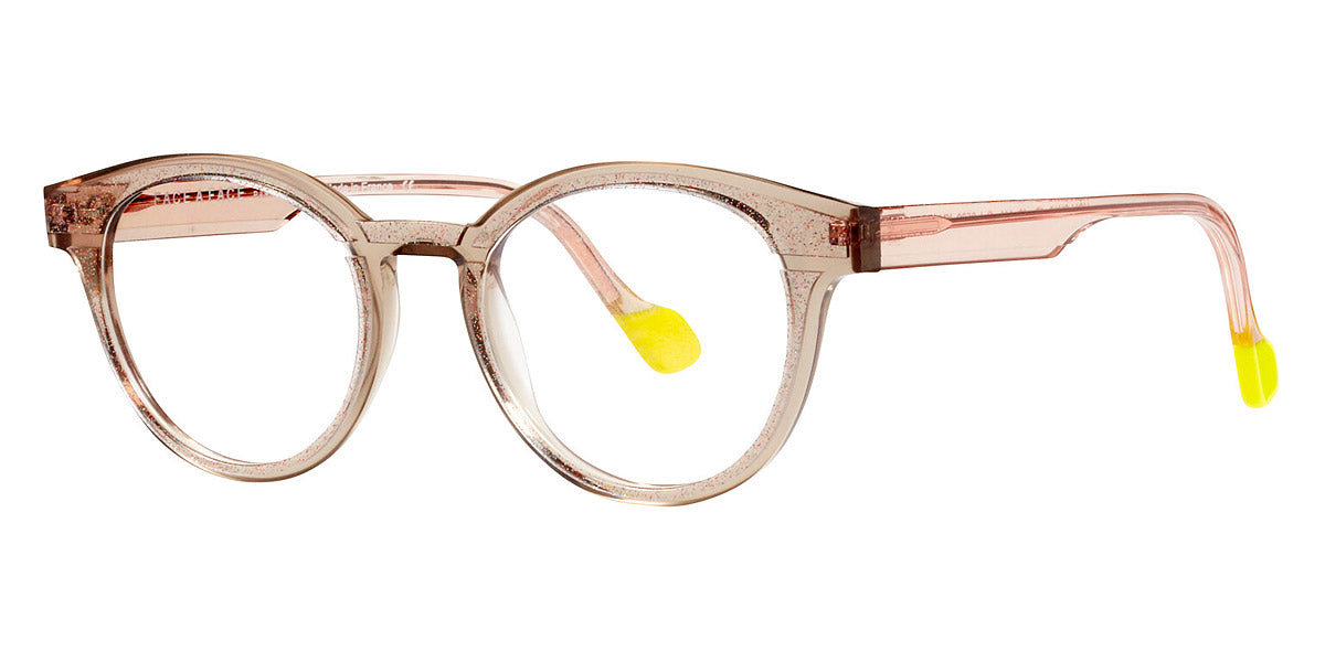 Face A Face® HOLLOW 3 FAF HOLLOW 3 3506 47 - Transparent Brown Flakes and Crystal (3506) Eyeglasses