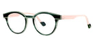 Face A Face® HOLLOW 3 FAF HOLLOW 3 4057 47 - Tortoise Green IrisГ© (4057) Eyeglasses