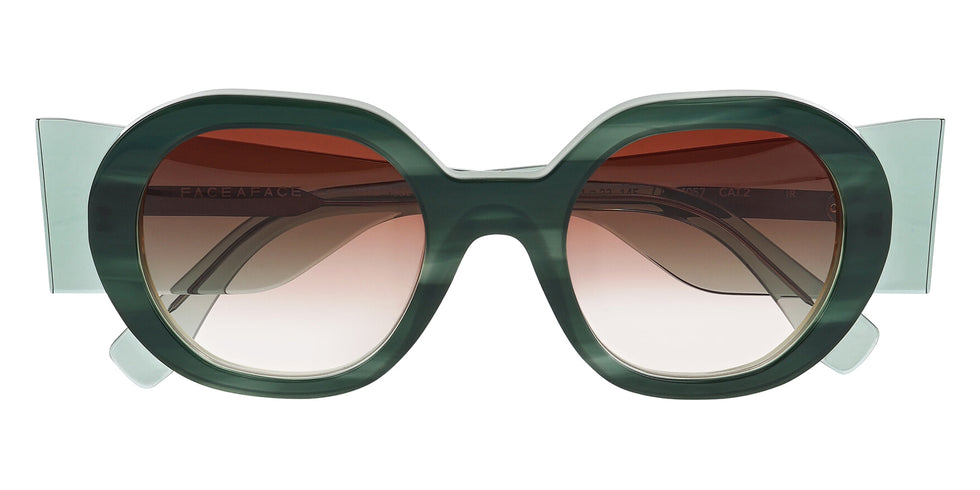 Face A Face® HYPNO 1 FAF HYPNO 1 4057 51 - Tortoise Green Irisé (4057) Sunglasses