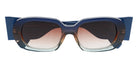 Face A Face® HYPNO 2 FAF HYPNO 2 4176 52 - Gradient Blue Brown Sky (4176) Sunglasses