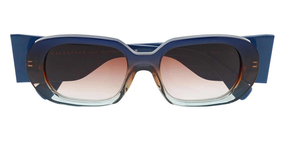 Face A Face® HYPNO 2 FAF HYPNO 2 4176 52 - Gradient Blue Brown Sky (4176) Sunglasses