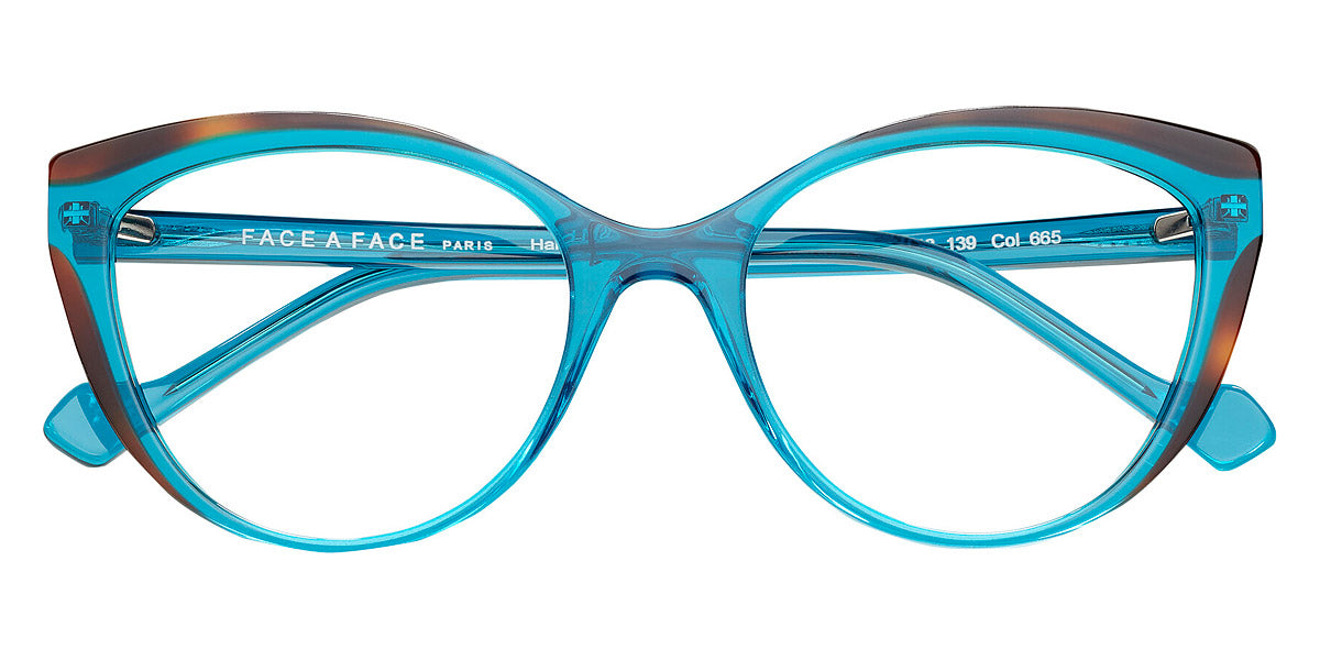 Face A Face® JADDE 1 FAF JADDE 1 665 53 - Ultramarine Blue (665) Eyeglasses