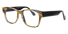 Face A Face® JAMES 1 FAF JAMES 1 1681 53 - Honey Horn/Black (1681) Eyeglasses