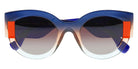 Face A Face® KAKEMO 1 FAF KAKEMO 1 4176 49 - Gradient Blue Brown Sky (4176) Sunglasses