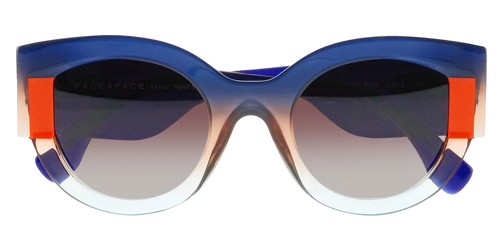 Face A Face® KAKEMO 1 FAF KAKEMO 1 4176 49 - Gradient Blue Brown Sky (4176) Sunglasses