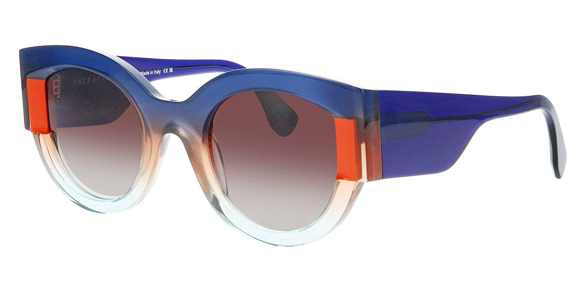 Face A Face® KAKEMO 1 FAF KAKEMO 1 4176 49 - Gradient Blue Brown Sky (4176) Sunglasses