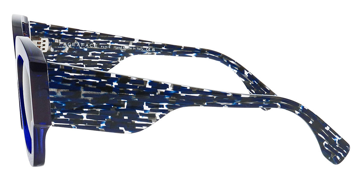 Face A Face® KAKEMO 2 FAF KAKEMO 2 1682 49 - Ultra Blue Transparent (1682) Sunglasses